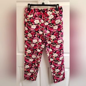 Floral dress pants